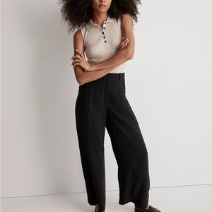 Madewell Black Tailored Trousers